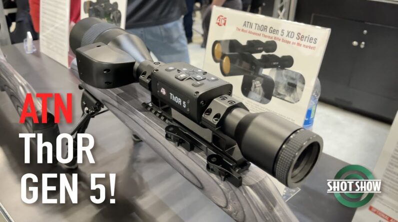sportsmans guide at shot show 2023 new atn thor gen 5 1